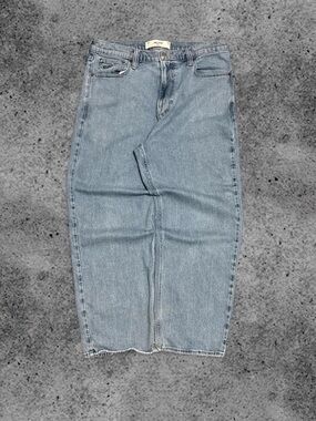 Hollister Light Wash Baggy Denim Jeans